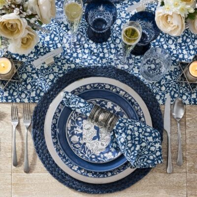 Hanukkah Botanical Stoneware Dinnerware Collection