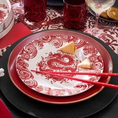 Lunar New Year Salad Plates - Set of 4