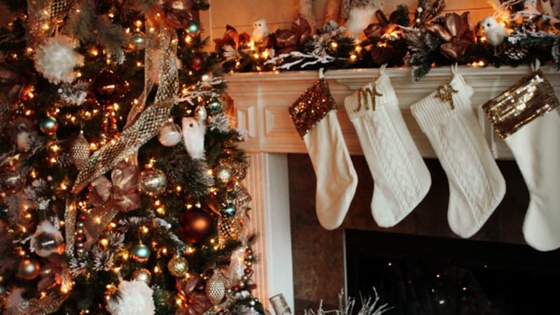 Decorate Christmas in luxury style